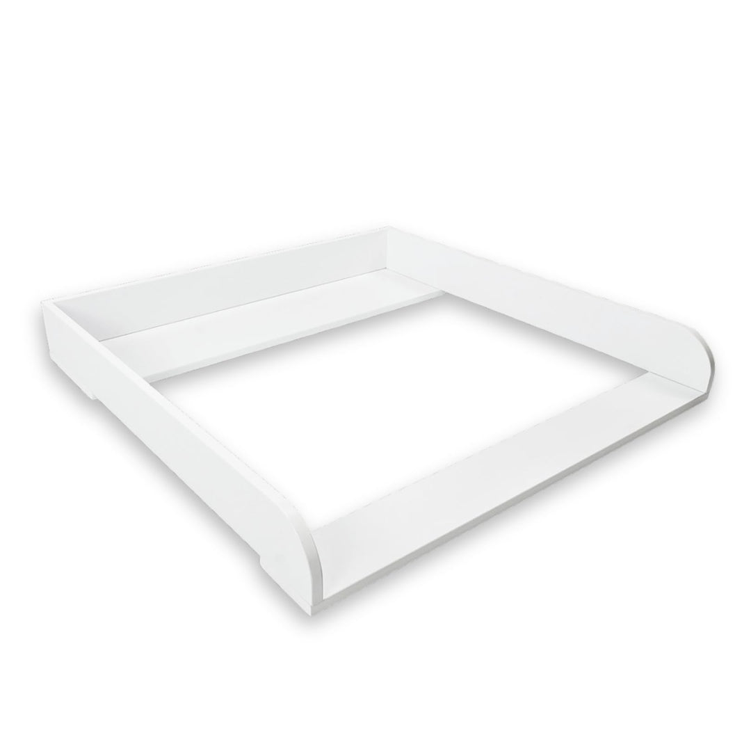 Puckdaddy – Wickelaufsatz Lasse kompatibel mit Hemnes Kommode u.Ä. – 80x80x10 cm aus Holz in Weiss –