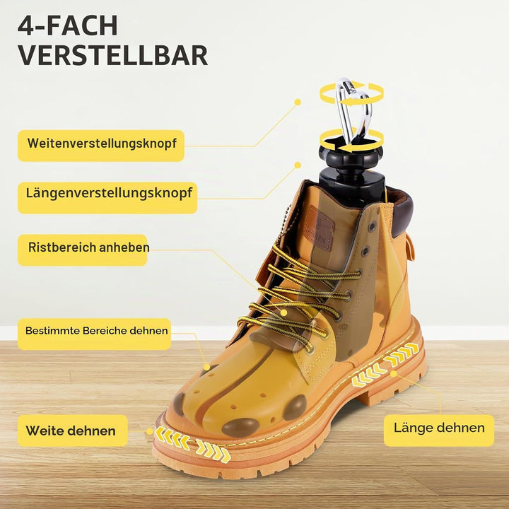 Schuhdehner Schuhweiter Stiefel Herren Damen, Schuhspanner Stiefel, Schuhdehner für Stiefel für Eins