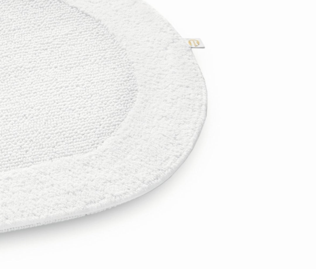 Rhomtuft Badteppich Exquisit weiss, 80x160 cm