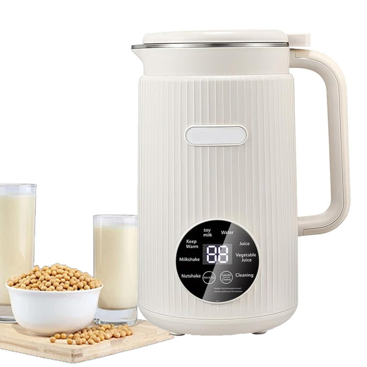 8-in-1 Nussmilchmaschine 1200 ml,Nussmilch Maschine,Automatische Mandelmilchmaschine Pflanzenmilchbe