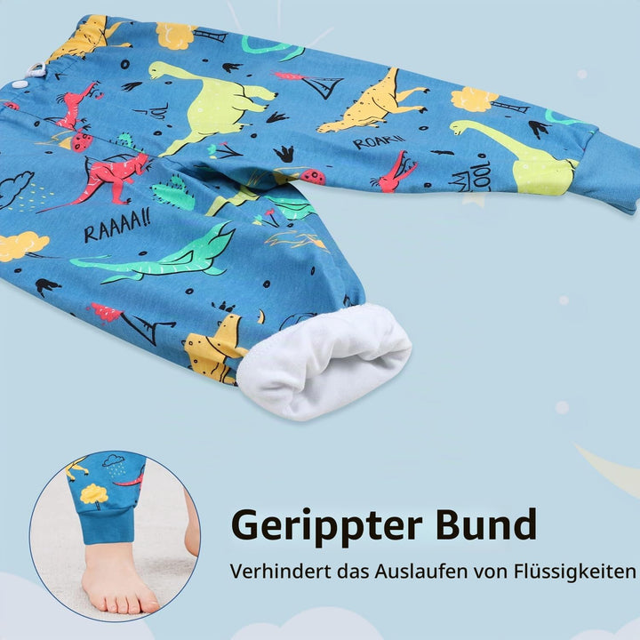 MOEMOE BABY 2 Stück Töpfchentraining Hose für Kinder, waschbare Lernhose mit auslaufsicherem TPU, id