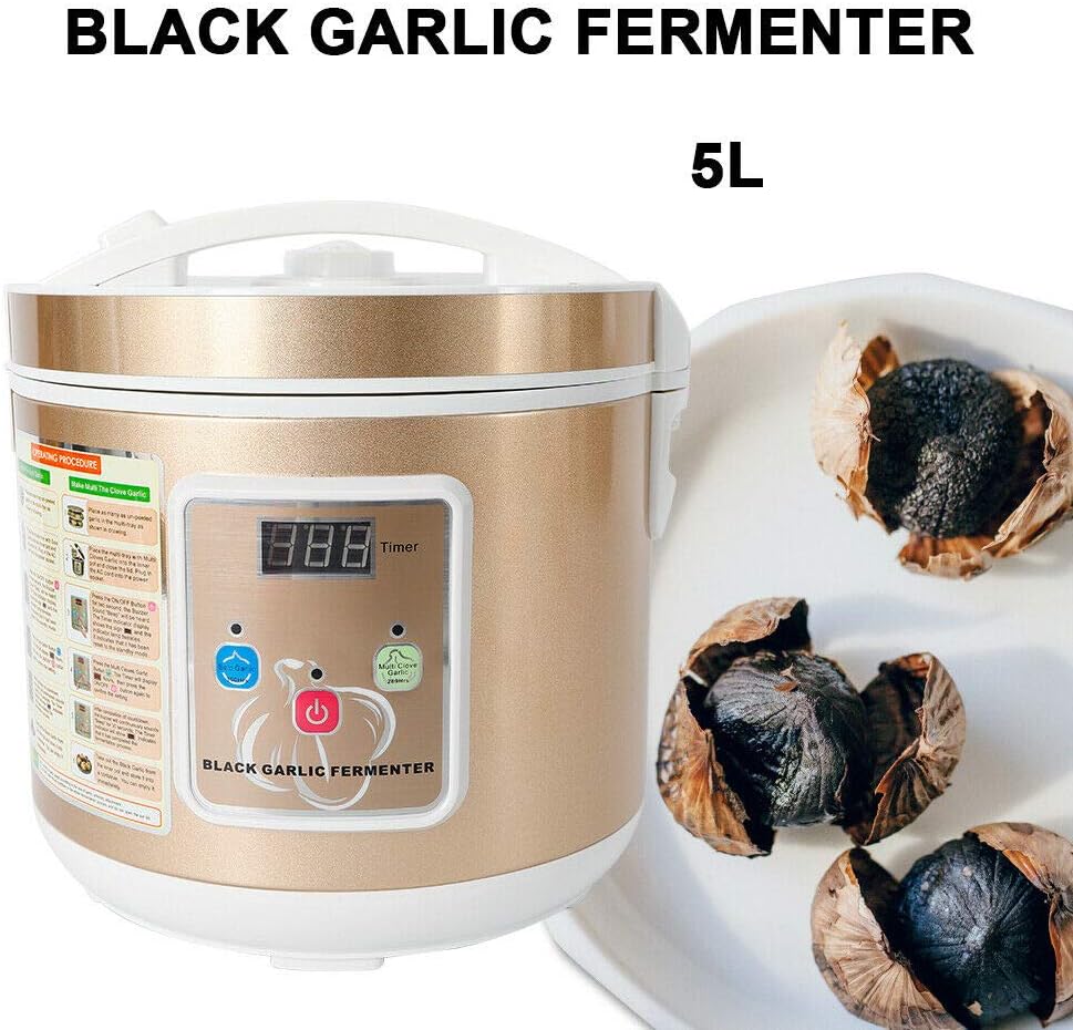 5L Automatisch Schwarzer Knoblauch Fermentierter Knoblauch, Multifunktions-Fermenter Knoblauchbereit