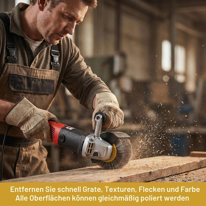 Schleifbürsten, Nylonbürste 120 , Körnung Nylonbürste, Polierbürste zum Holzverarbeitung,für Satinie