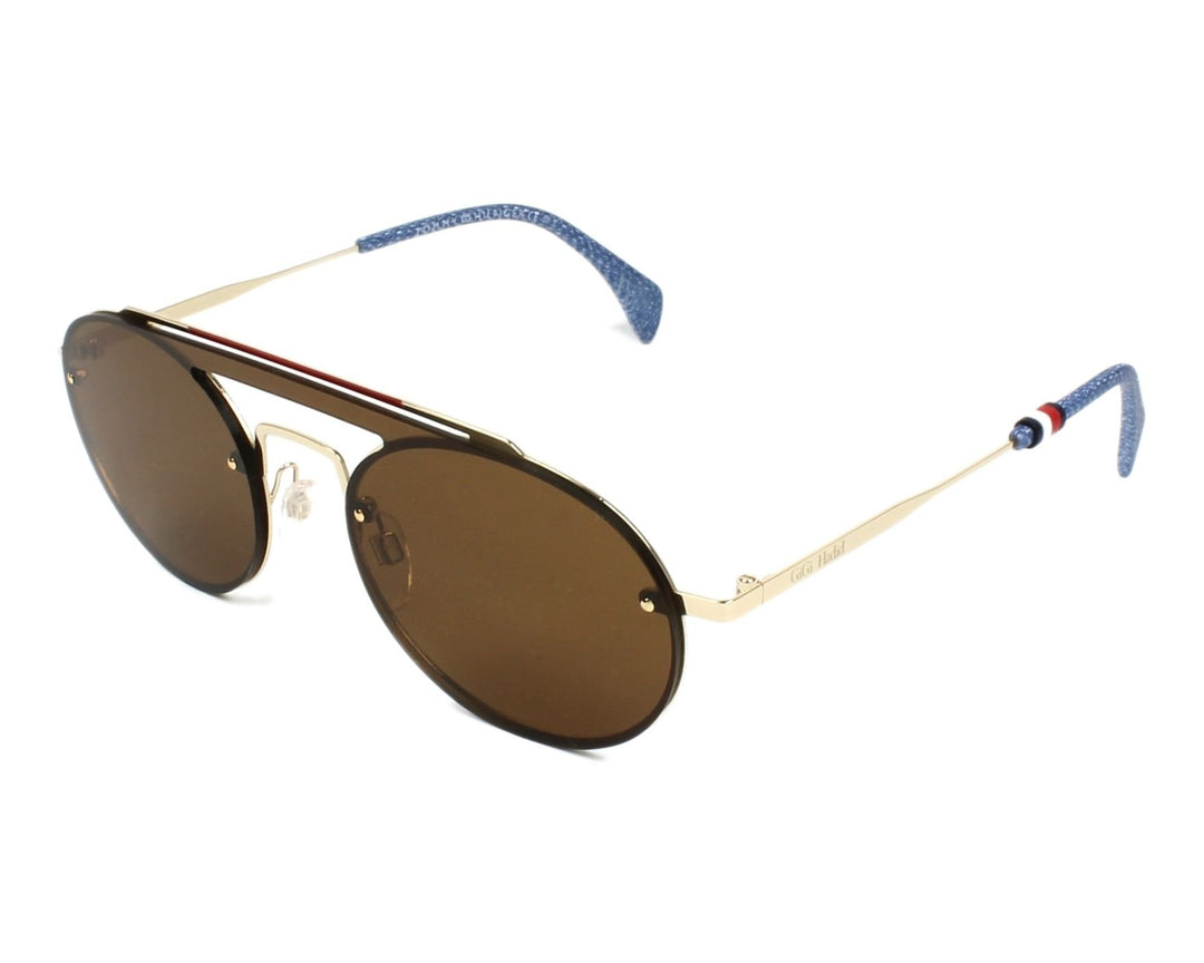 Tommy Hilfiger Damen TH Gigi HADID3 70 J5G 99 Sonnenbrille, Gold (Gold/Brown)