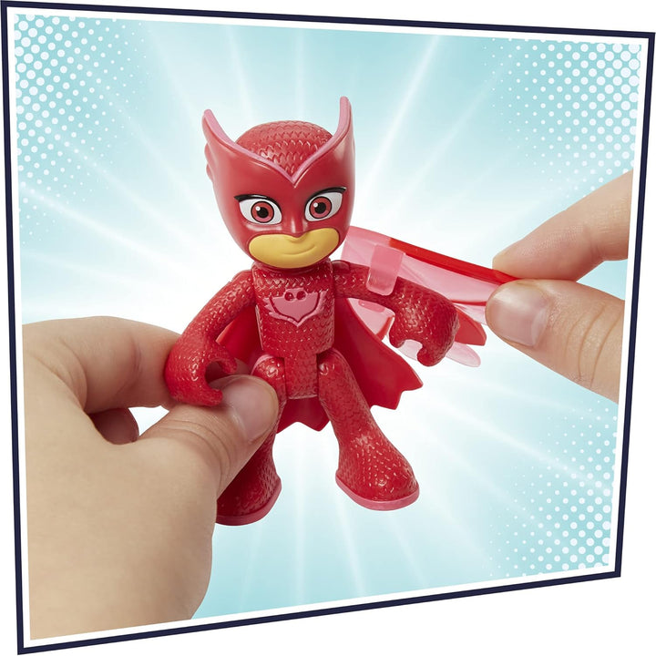 PJ Masks Hero and Villain Figure Set Preschool Toy, 7 Action Figures with 10 Accessories, Ages 3 and