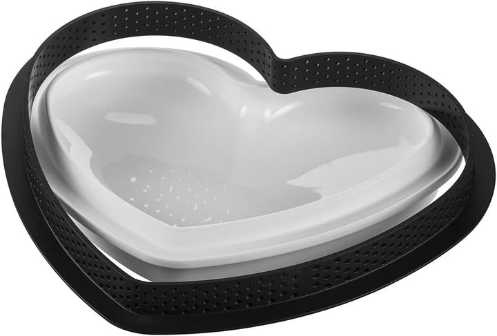 silikomart 20.407.13.0065 KIT TARTE MON AMOUR, Silikon, White