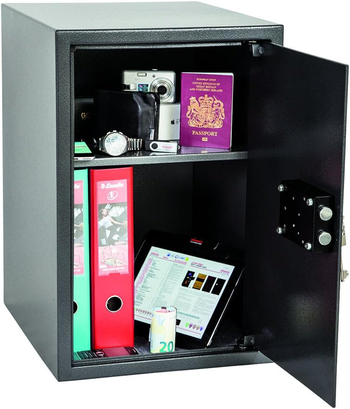 Phoenix Safe Company – SS0805K Vela Home & Office Security Safe | Key Locking | Twin Locking Bolts |