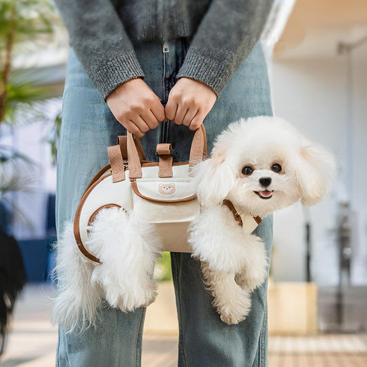 Hundetasche – Horizontale Hundetasche für den Aussenbereich, ergonomische, horizontale tragbare Aufb