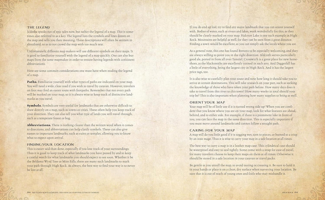 The Elder Scrolls: The Official Survival Guide to Tamriel, Gebundenes Buch