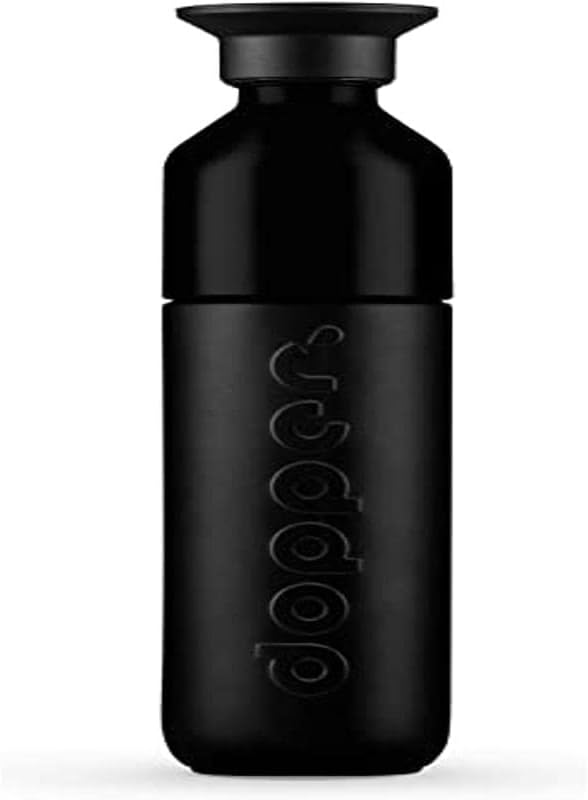 Dopper Insulated Blazing Black Thermosflasche - Edelstahl Trinkflasche 580ml - Kaffeebecher to go -