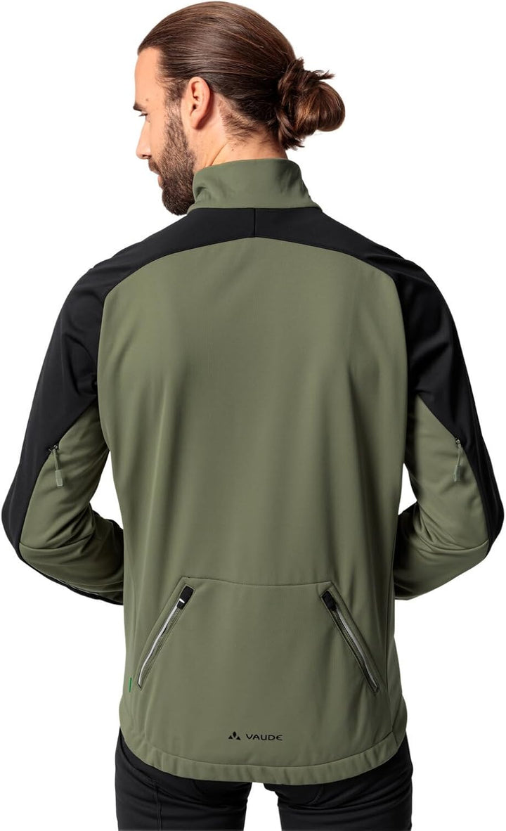 VAUDE Men's Posta Softshell Jacket VI - Softshelljacke Herren - Radjacke L cedar wood, L cedar wood
