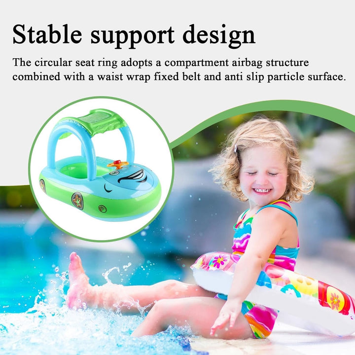 Poolschwimmer Für Kleinkinder – Schwimmschwimmer Für Kleinkinder Mit | Auto-Bootssitz, Aufblasbares