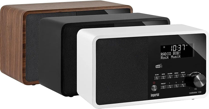 Imperial DABMAN 100 DAB+ und UKW Radio, Farbe:holzoptik holzoptik Single, holzoptik Single
