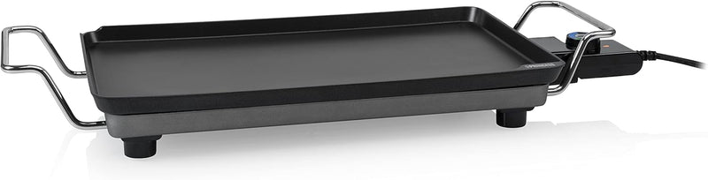 Plancha Princess Chef Pro Classic schwarz – Aluguss – 4 Personen – 46 x 26 cm – 2000