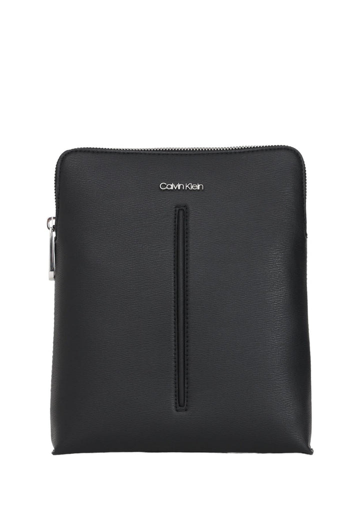 Calvin Klein Herren Median Flatpack Rucksack, Schwarz, Einheitsgrösse