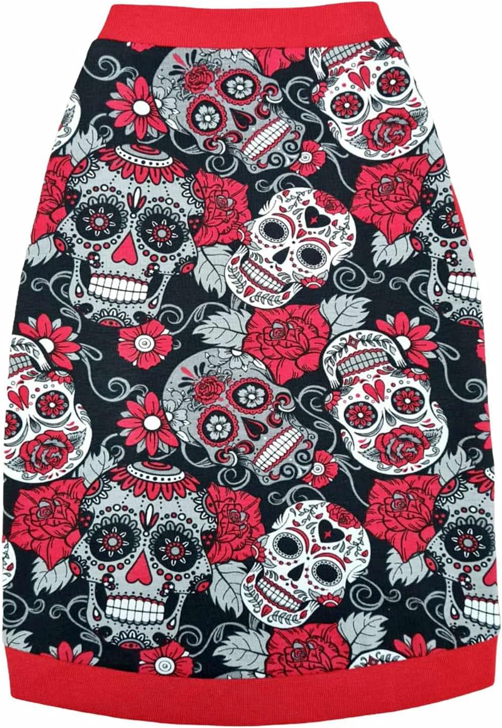 Kotomoda Sphynx Katzen Kleidung T-Shirt Rote Schдdel (XS), XS