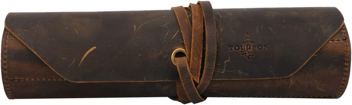 Tourbn Tourbon T-OT745LE Leder-Werkzeugtasche, 10 Taschen, für Holzbearbeitung, Schnitzerei, DIY, Ha