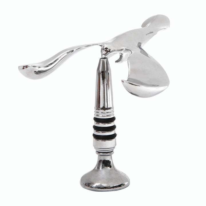 Vogel-Flaschenöffner – Silber, Zink, Flaschenöffner, Bar-Zubehör, Wohnkultur