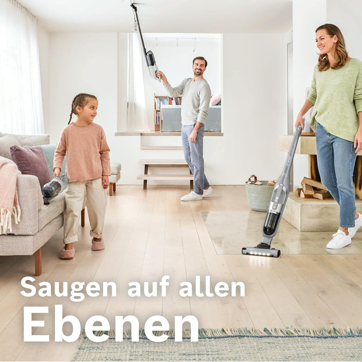 Bosch Akku-Staubsauger Flexxo 2in1 Serie 4 BBH3K2801, kabelloser Handstaubsauger, beutellos, hohe Sa