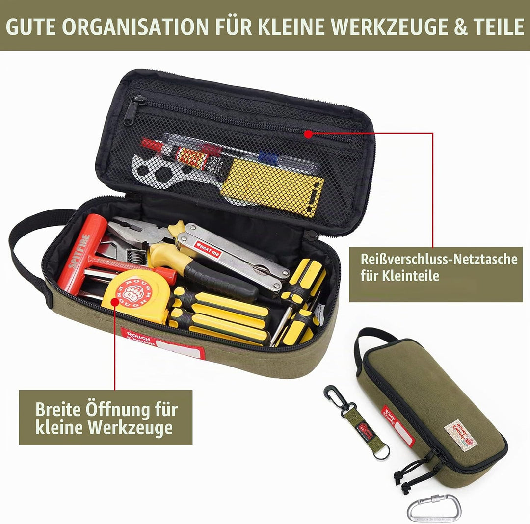 Rough Enough kleine Multi-Kabel-Werkzeugtasche Kit Organisatoren Aufbewahrungstasche für Herren Frau