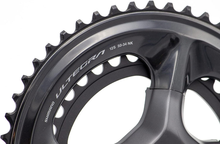 Shimano Unisex – Erwachsene Ultegra FC-R8100 Kettenradgarnitur, Schwarz, Einheitsgrösse