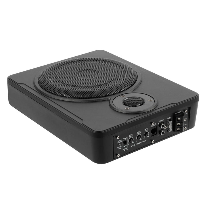8 Zoll Aktivsubwoofer 200W Subwoofer Auto Subwoofer Aktiv Auto 30-100Hz Aktiv Subwoofer für Auto 4Ω