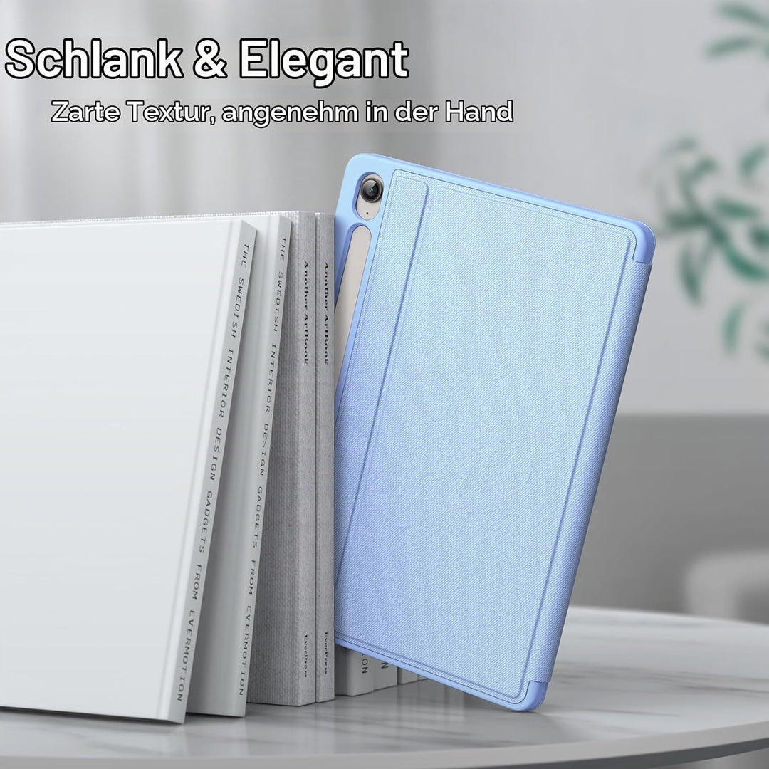 JETech Hülle für Samsung Galaxy Tab S10 FE Plus/S10 FE+ 13,1 Zoll mit S Pen Halter, Dünn Folio Ständ