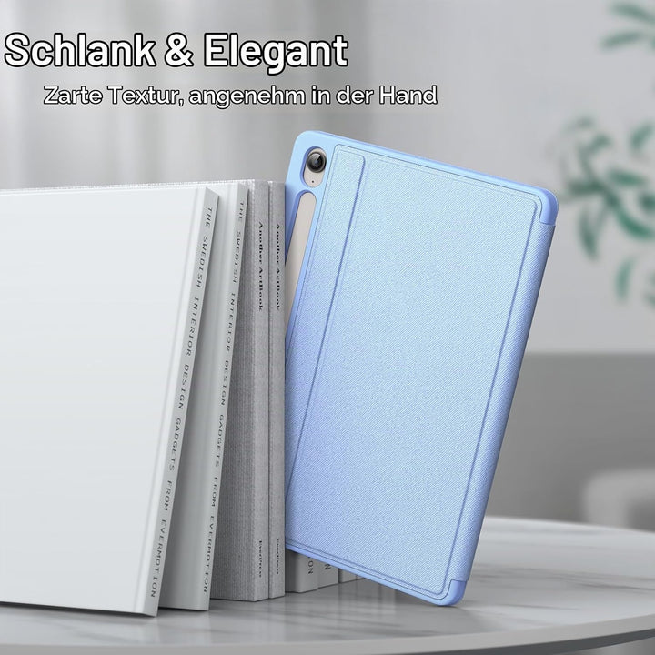 JETech Hülle für Samsung Galaxy Tab S10 FE Plus/S10 FE+ 13,1 Zoll mit S Pen Halter, Dünn Folio Ständ