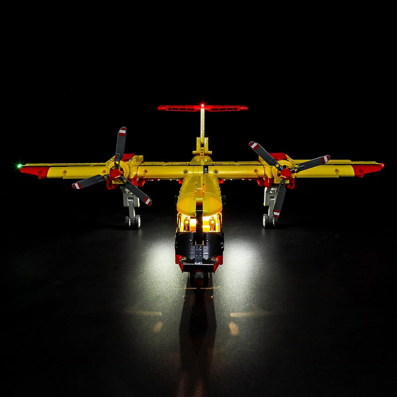 BRIKSMAX 42152 Led Licht für Lego Löschflugzeug - Compatible with Lego Technic Bausteinen Modell - O