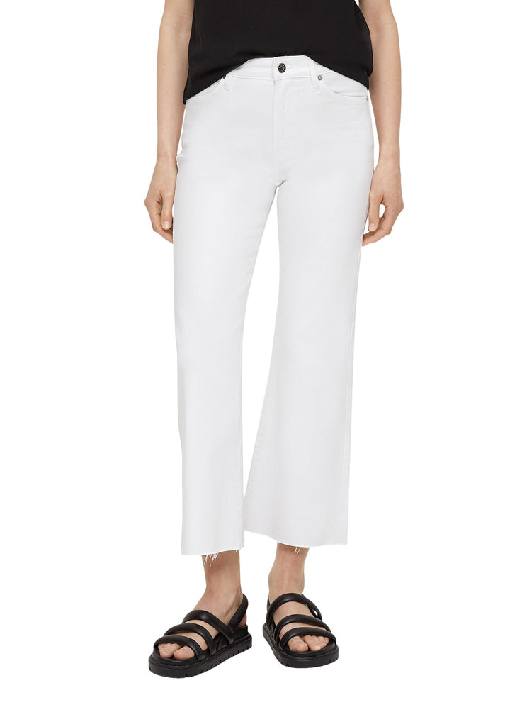 s.Oliver Damen Jeans, Flared Leg 36 Weiss 01z8, 36 Weiss 01z8