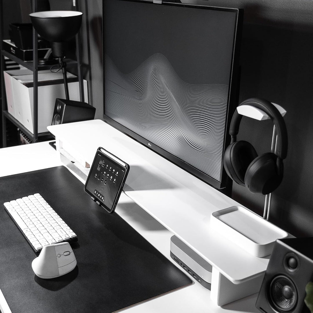 Raico Schreibtischregal Cockpit-System Monitorständer Schreibtisch-Organizer Dual Screen Setup Riser