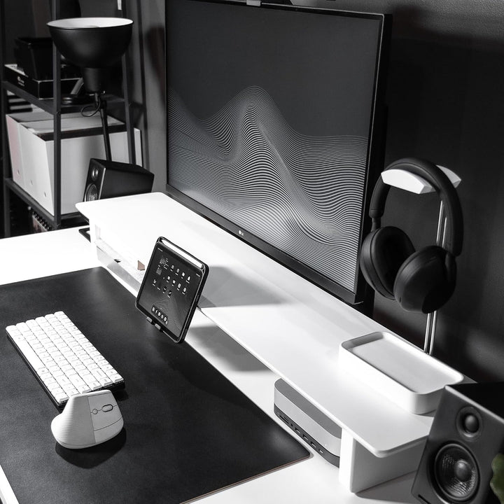 Raico Schreibtischregal Cockpit-System Monitorständer Schreibtisch-Organizer Dual Screen Setup Riser