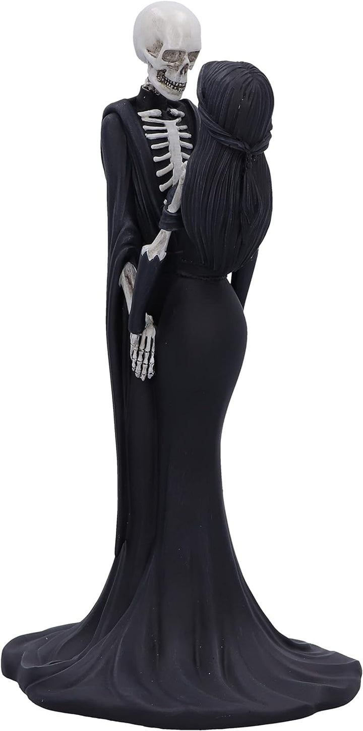 Nemesis Now Eternal Vow 24 cm, Kunstharz, Gothic-Hochzeitsgeschenk, Skelett-Gelübde-Figur, gegossen
