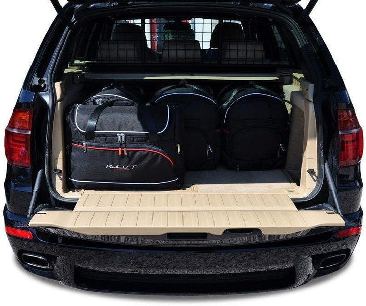 KJUST Dedizierte Kofferraumtaschen 5 stk kompatibel mit BMW X5 E70 2006-2013