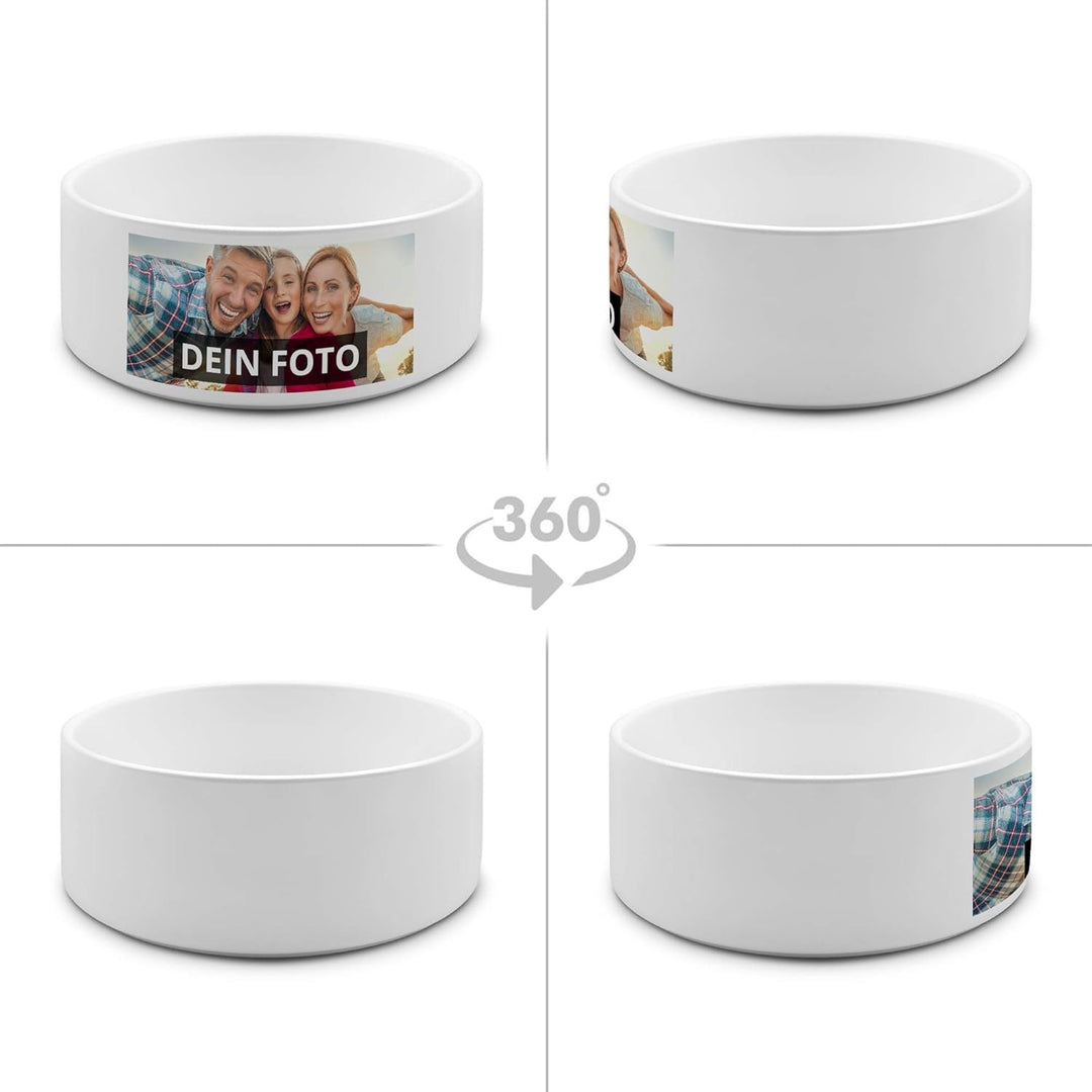 PhotoFancy® – Servierschale mit eigenem Foto selbst gestalten – Obstschale mit Bild personalisieren