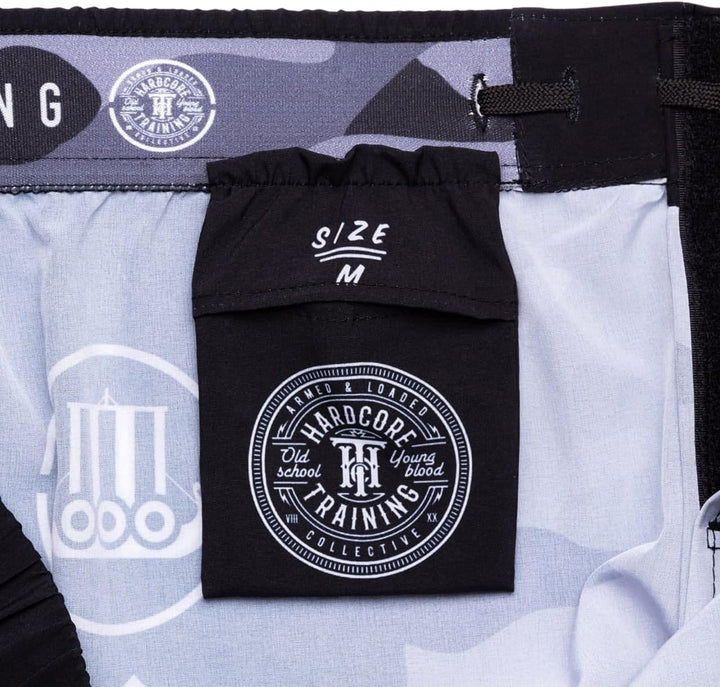 Hardcore Training Fight Shorts Kurze Hose Herren MMA BJJ Grappling Fitness Boxen Muay Thai No Gi S B