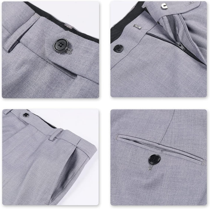 Cloudstyle Anzug Herren Anzüge 4 Teilig Staubbeutel Herrenanzug Business Sakko Hose Weste Anzugtasch