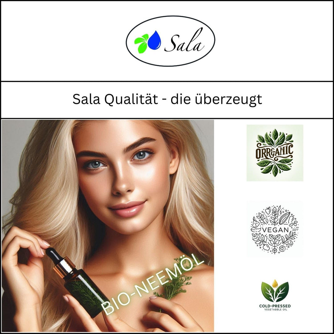 Sala BIO-Neemöl kaltgepresst mit Salamul (ersetzt Rimulgan) Emulgator fertig gemischt 10 L Kanister