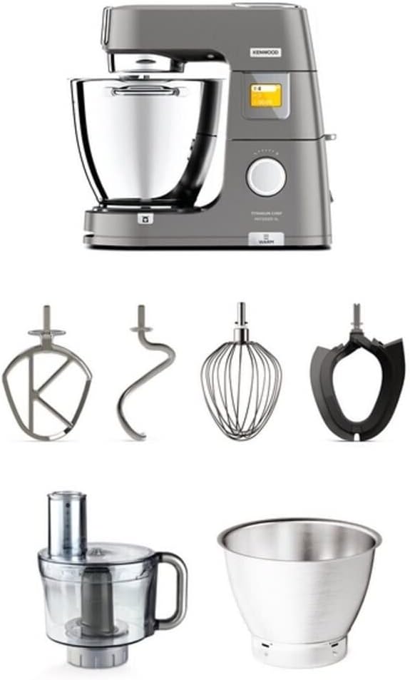 Kenwood Titanium Chef Patissier XL KWL90.244SI Küchenmaschine, silber