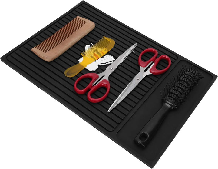 Silikon Anti-Rutsch-Schönheitssalon Tischmatte Haarschneidemaschine Organizer Pad Hitzebeständige Fr