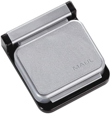 Magnetclip S, 10 St./Ktn. silber, silber