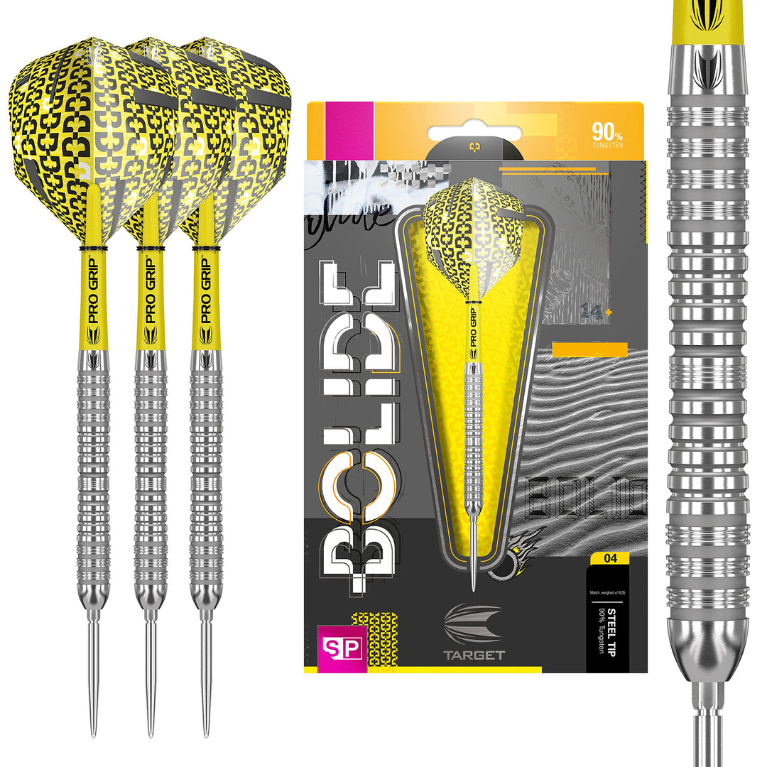 Target Darts Bolide Swiss Point Steeldarts-Set Dartpfeile 21G Barrel 04, 21G Barrel 04