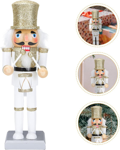 PRETYZOOM 1Pc Weihnachten Nussknacker Puppen Exquisite Festival Nussknacker Figur Puppe Home Decor W