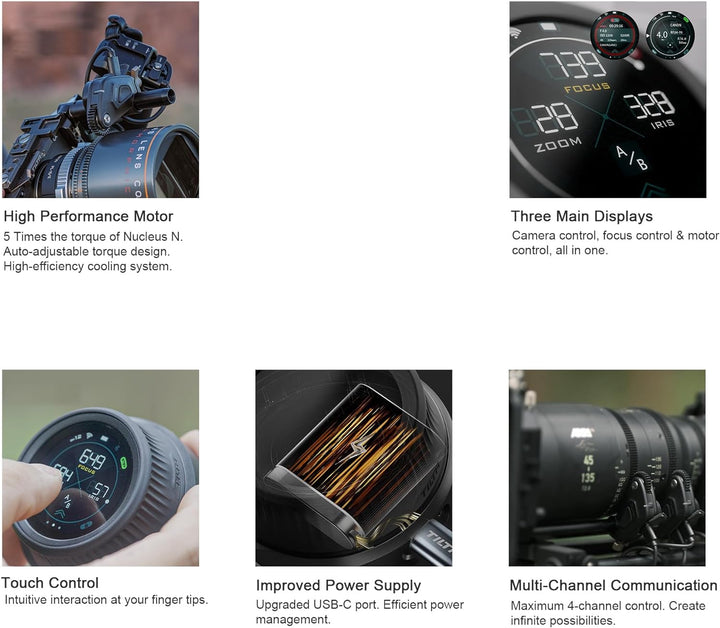 TILTA WLC-T05 Nucleus Nano II Wireless Lens Control System Nucleus N II Compatible Camera Cage DSLR