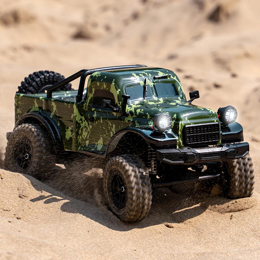 Ferngesteuerter LKW 1:18-4WD All Terrain RC – RC Auto mit 2 Akkus und Geschwindigkeitsregelung – 2,4
