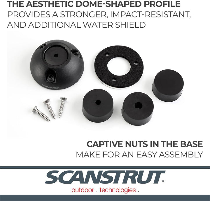 Scanstrut DS21A-P-BLK Kabeldichtung für Stecker bis 21mm, Kabel 4-9mm, schwarz