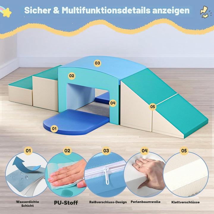 Kinder Schaumstoffbausteine, grosse Schaumstoffbausteine, Indoor-Kletterblöcke, Kinderklettergerüste