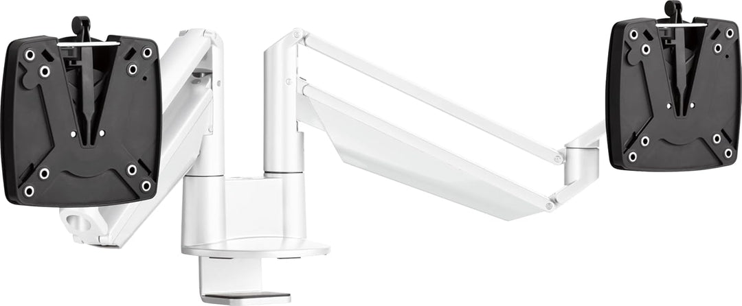 Novus CLU Duo Monitorarm Set, einfache Ausrichtung für Side-by-Side Viewing, 3 in 1, schnelle Montag