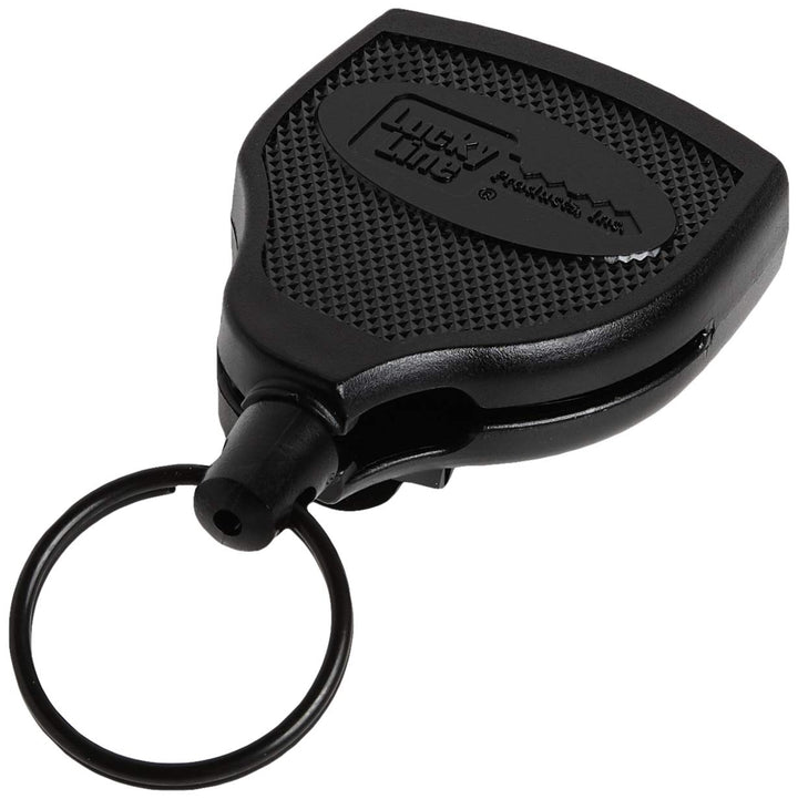 Lucky Line Super 48 Key-Bak 43651 einziehbare Schlüsselrolle, Schwarz