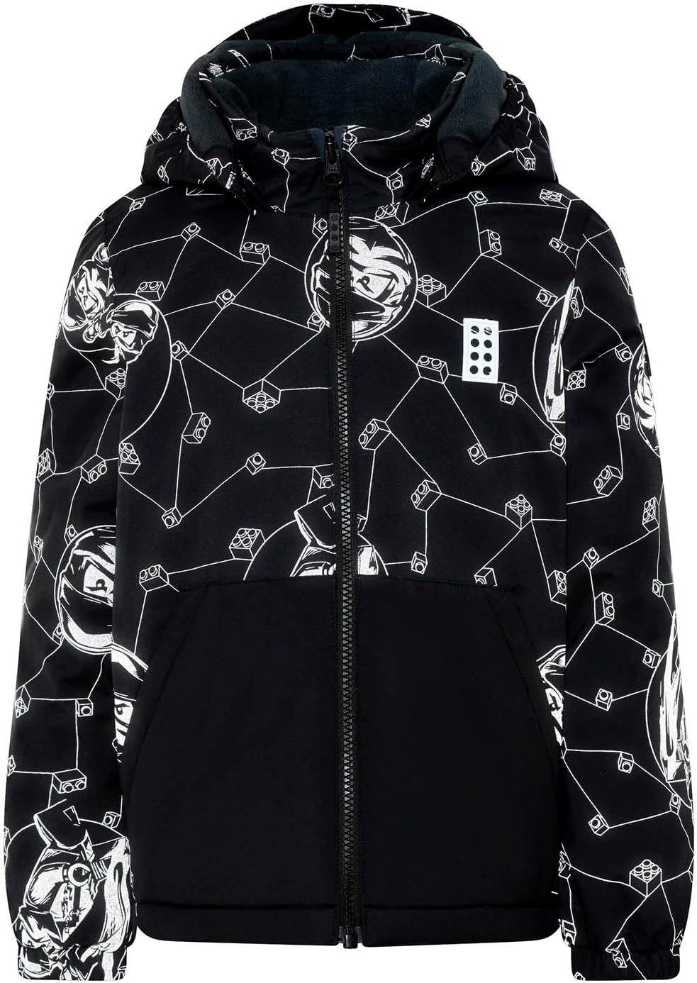 LEGO Unisex Kinder Jacke 104 Schwarz, 104 Schwarz